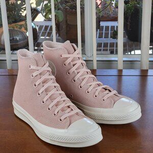 Converse Chuck 70 Hi Suede A07901C Fable Pink/Egret Multi Sizes Women's